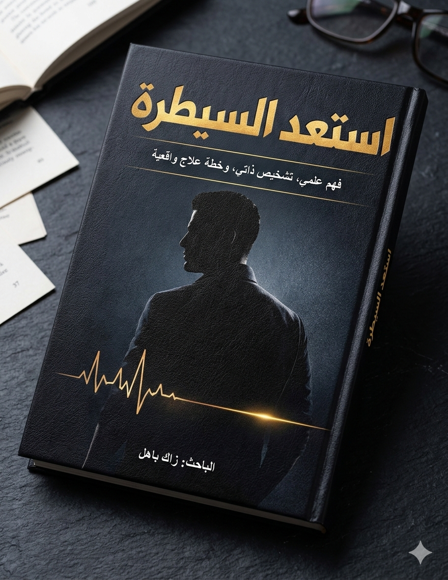 استعد السيطرة : فهم علمي، تشخيص ذاتي، وخطة علاج واقعية للتعامل مع سرعة القذف